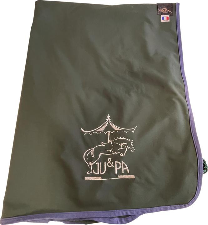 Produktbild Ju & Pa nierendecke für pferde wasserdicht mit fleece gefüttert blackpearl (150 cm)