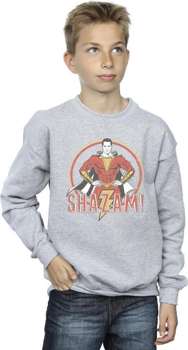 Produktbild Shazam Retro Circle Distressed Sweatshirt Jungen (128)