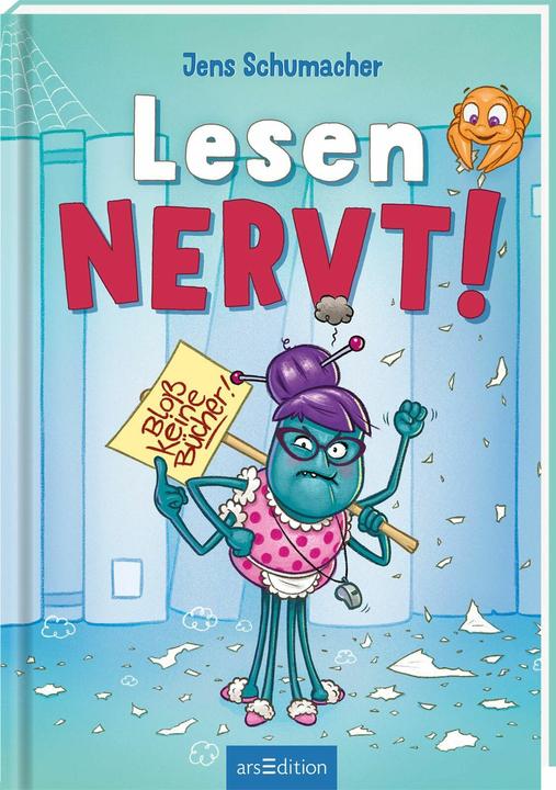 Produktbild Lesen NERVT! – Bloss keine Bücher! (Lesen nervt! 2) (Deutsch, Steffen Winkler, Jens Schumacher, 2024)