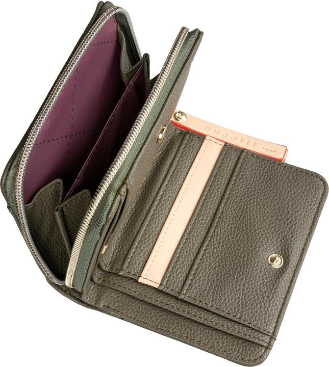 Immagine prodotto Bugatti Ella Portefeuille pour femmes mit Reissverschluss, Oliv