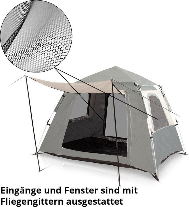 Produktbild Stahlwerk Campingzelt Z-210 ST 210 x 160 cm selbstaufbauendes Pop-Up-Zelt (2.30 kg, 2 Personen)