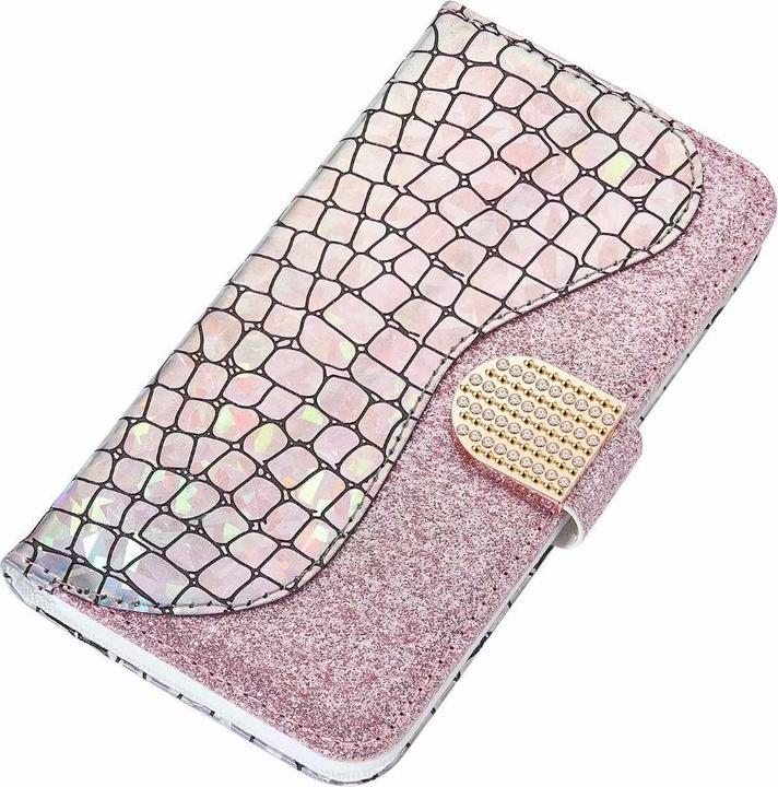 Image du produit PhoneLook Fourre Flip Croco Strass (Apple iPhone 11 Pro)
