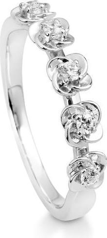Breuning RING - BRILL. 0,175 Ct. H/si (52, 585/14 K Gold)