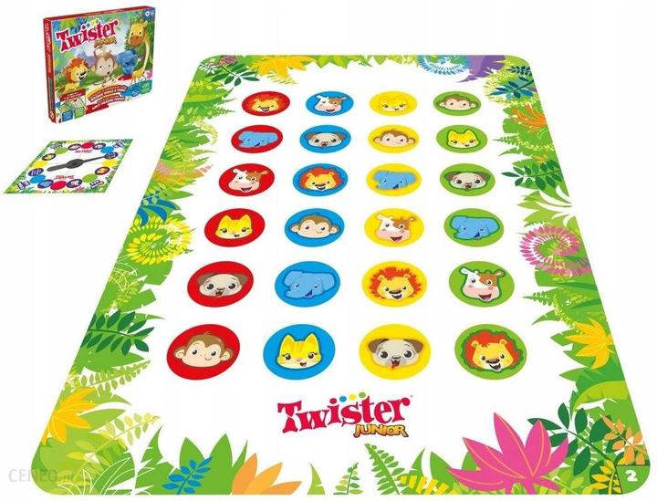 Actual product image Hasbro Gaming Twister Junior (F7478) (Finnish, Swedish)