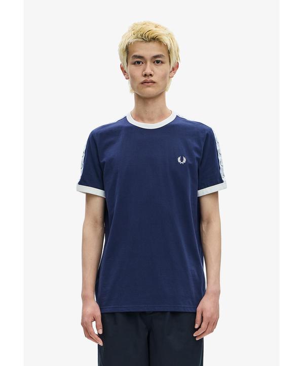 Actual product image Fred Perry Contrast trim T-shirt with band (M)