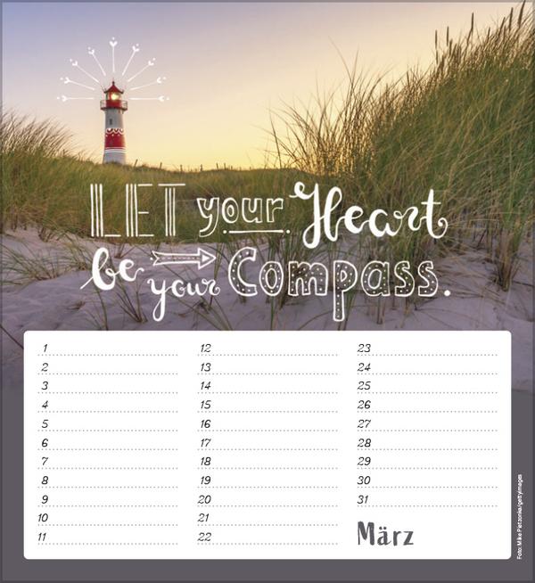 Immagine prodotto Calendario dei compleanni A piedi nudi nel cuore (Copertina rigida, Tedesco)