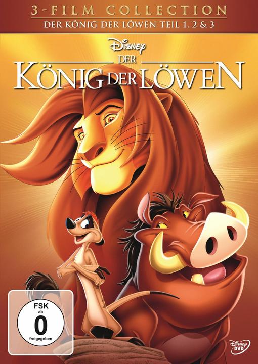 Produktbild Der König der Löwen - Classics + 2. & 3. Teil (DVD, 2018, Deutsch)