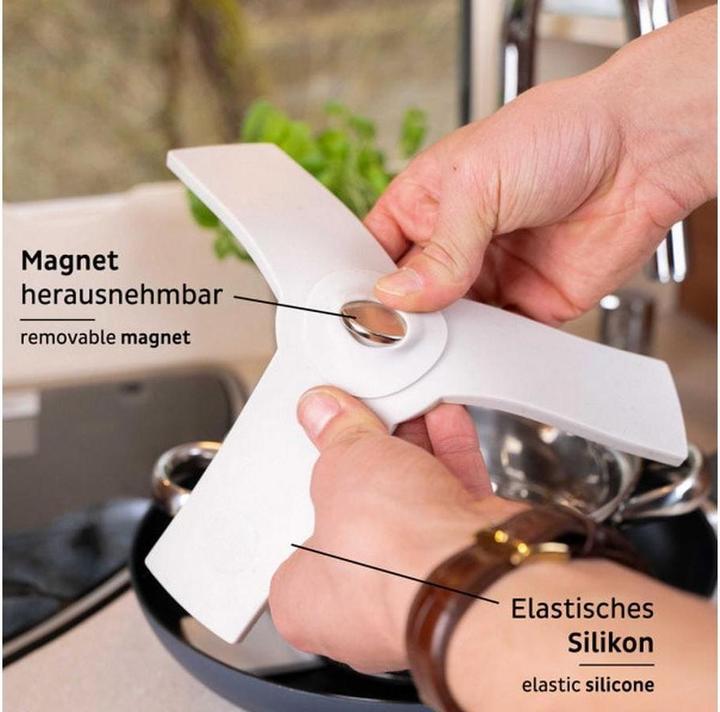 Produktbild Silwy Magnet-Sandwich-Bundle 5 Stück, Weiss (5 x)