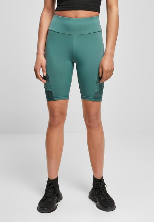 Actual product image Urban Classics Ladies High Waist Tech Mesh Cycle Shorts (XS)