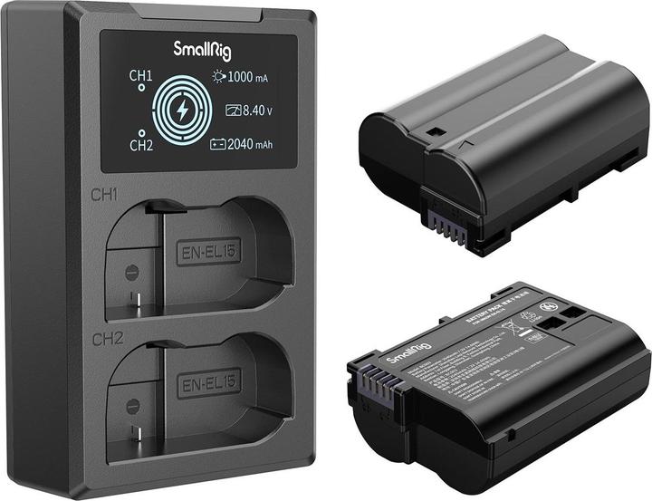 Produktbild SmallRig EN-EL15 Akku und Charger Kit (Kamera Akku)