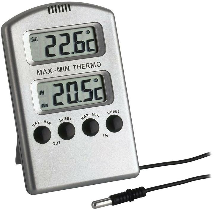 Image du produit TFA Thermomètre numérique, argent / métallique