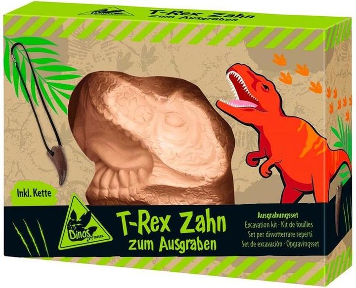 T-Rex Zahn zum Ausgraben Set Werkzeug/Zahn/Kette
