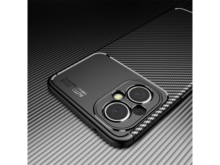 Actual product image Screenguard Oppo Reno8 Lite 5G Hull Carbon Design TPU Case (Oppo Reno 8 Lite 5G)