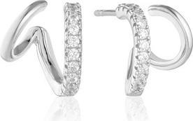Actual product image Sif Jakobs Imaginative silver earrings with zircons Ellera SJ-E22212-CZ