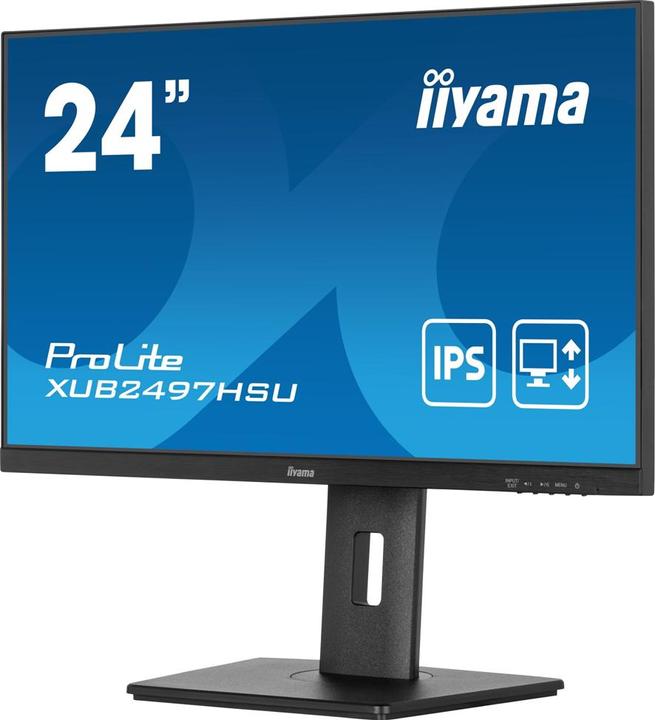 Image du produit iiyama 23.8IN ULTRA THIN IPS PANEL 1920X1080 100HZ 1MS. 250 CD/M2 1 (1920 x 1080 pixels, 24")