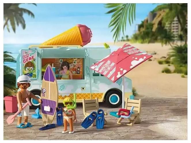 Productafbeelding Playmobil IJstruck met surfshop (71904, Playmobil Mijn Leven)
