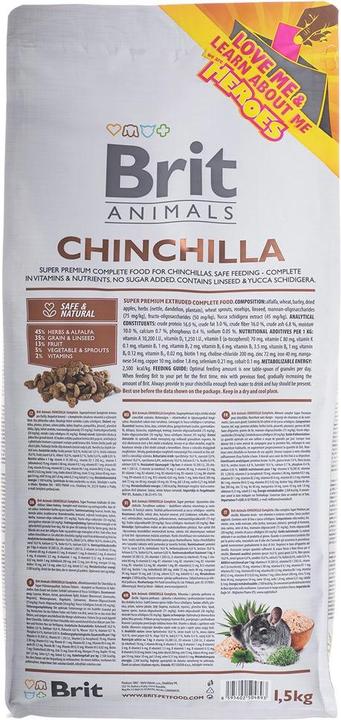 Immagine prodotto Brit Cibo per animali per cincillà 1,5 kg (1.50 kg)