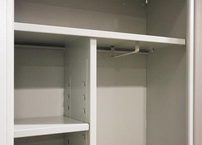 Produktbild ADB Metall Putzmittelschrank lichtgrau 80x37x179cm (80 cm, 178 cm)