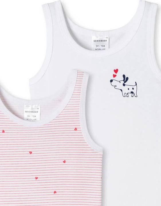 Produktbild Schiesser 2erPack Girls Shirts (98)