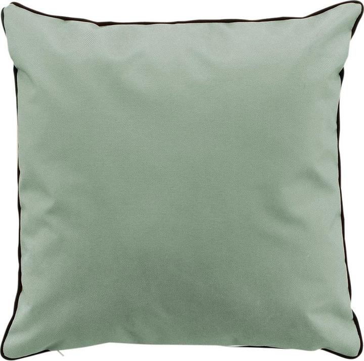 Douceur D'intérieur Kissen aus abnehmbarem Keder, Salbei, 40 x 40 c (40 x 40 cm)