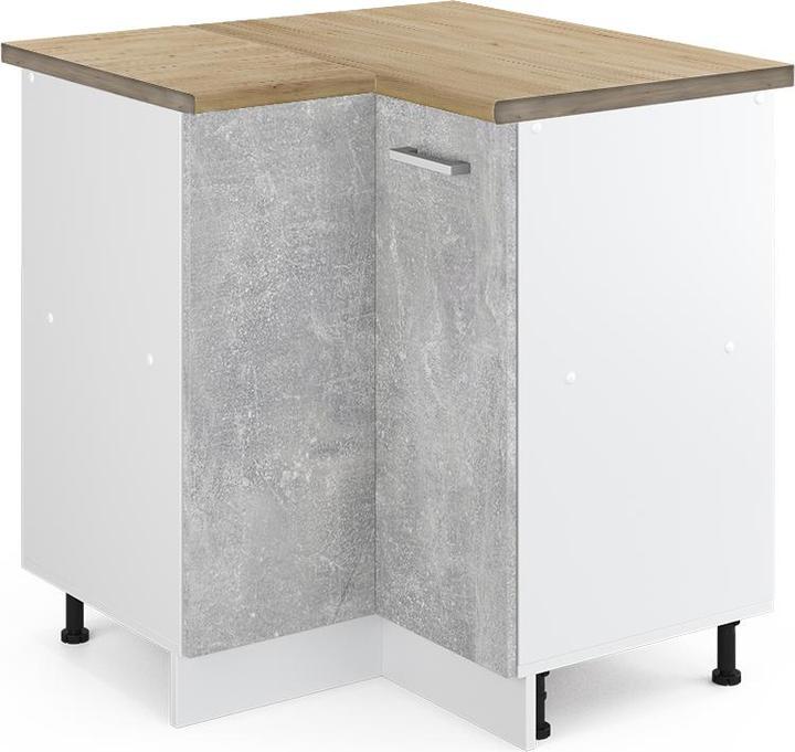Produktbild Vicco Eckunterschrank R-Line (75.5 x 60 x 81.5 cm)
