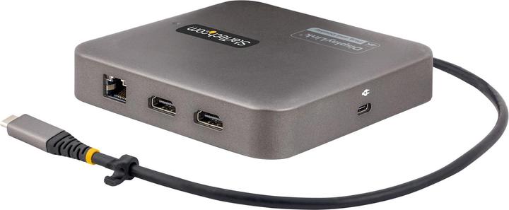Produktbild StarTech com USB C Multiport Adapter, Dual HDMI Video, 4K 60Hz, 2-Port 10Gbps USB 3.1 Hub, 100W USB (USB-A, 2 Ports)
