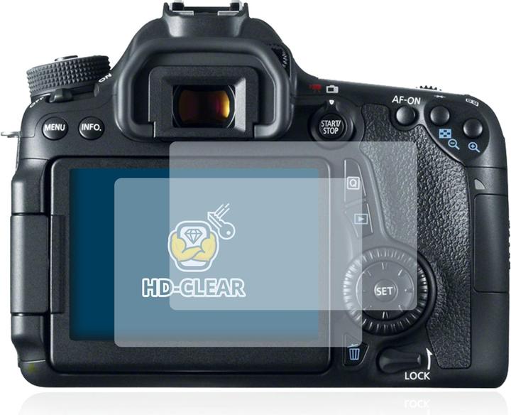 Produktbild BROTECT Schutzfolie Displayschutz Klar (Displayschutz, EOS 70D)