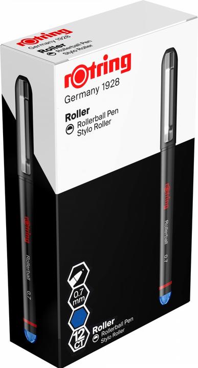 Image du produit Rotring Roller 0.7mm (Bleu, Noir, 12 x)