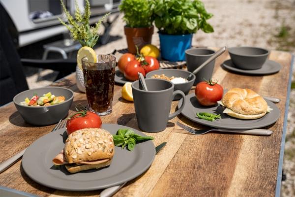Actual product image Berger Kynne Tableware Set 16 pcs. grey (16 Piece)
