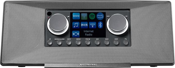 Produktbild Medion MD 89289 Stereo Internetradio grau (Internetradio, DAB+, FM, Bluetooth, WLAN)