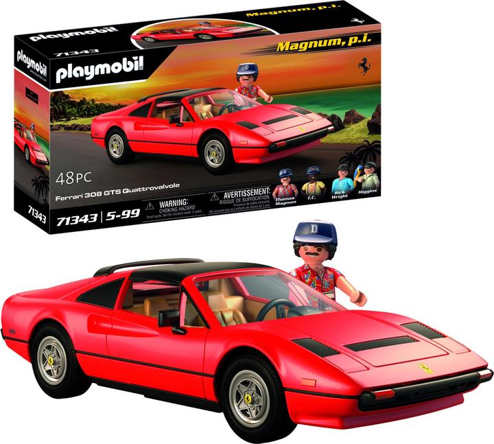 Produktbild Playmobil Magnum, p.i. Ferrari 308 GTS Quattrovalvole (71343)
