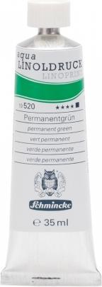 Schmincke Linoldruckfarbe permanentgrün (Permanentgrün, 35 ml)