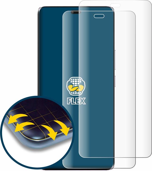 Productafbeelding BROTECT Fullscreen Schutzfolie Displayschutz Folie Klar Transparent (2 Stuk, Honor Magic7 Lite)