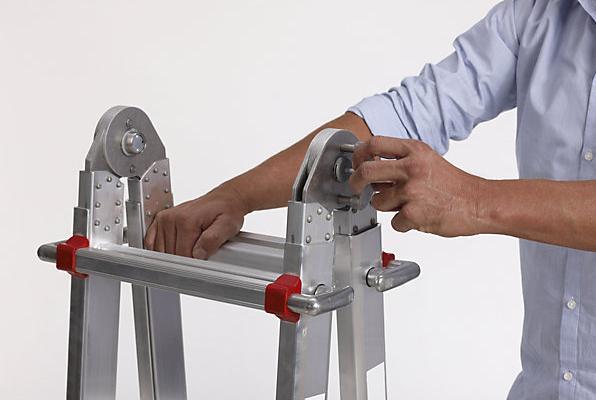 Productafbeelding kaiserkraft Telescopische vouwladder (Multifunctionele ladder, 640 cm)