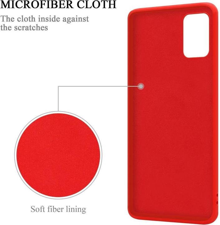 Image du produit Cadorabo TPU Liquid Ring Silicone Case Cover (Samsung Galaxy A71)