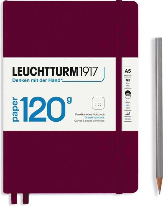 Immagine prodotto Leuchtturm1917 Bullet Journal Edizione Media (A5, Quadretti, Copertina rigida)