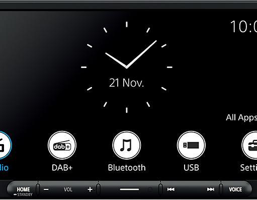 Actual product image Sony XAV-AX4050 (Android car, Apple Carplay)