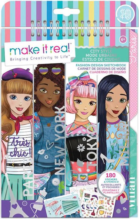 Actual product image Make it Real - Fashion Design Book - City Style