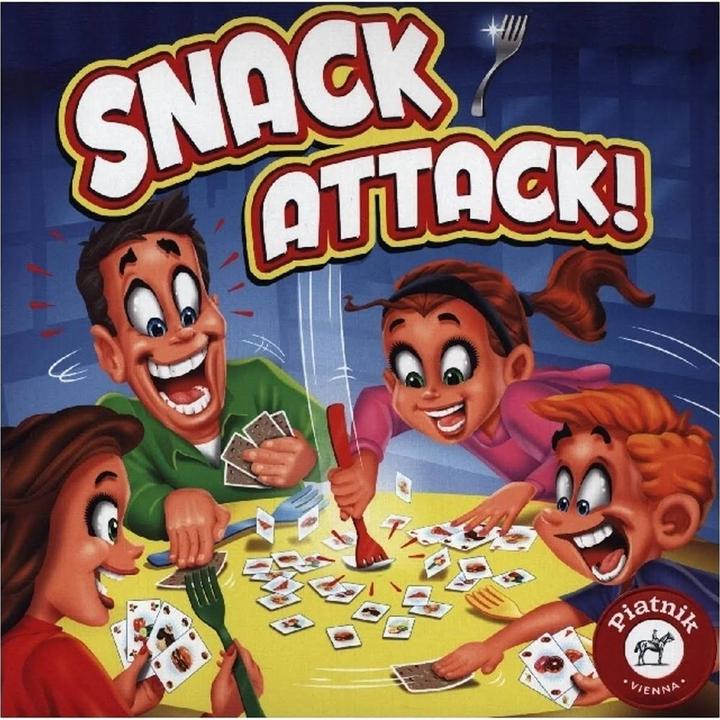 Image du produit Piatnik 665691 - Snack Attack! - Jeu de cartes, pour 2-4 joueurs, à partir de 6 ans (Allemand, Hongrois, Polonais, Tchèque, Slovaque)