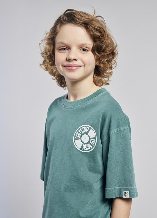 Immagine prodotto Jonen Camicia oversize da ragazzo con stampe e cotone riciclato (140)