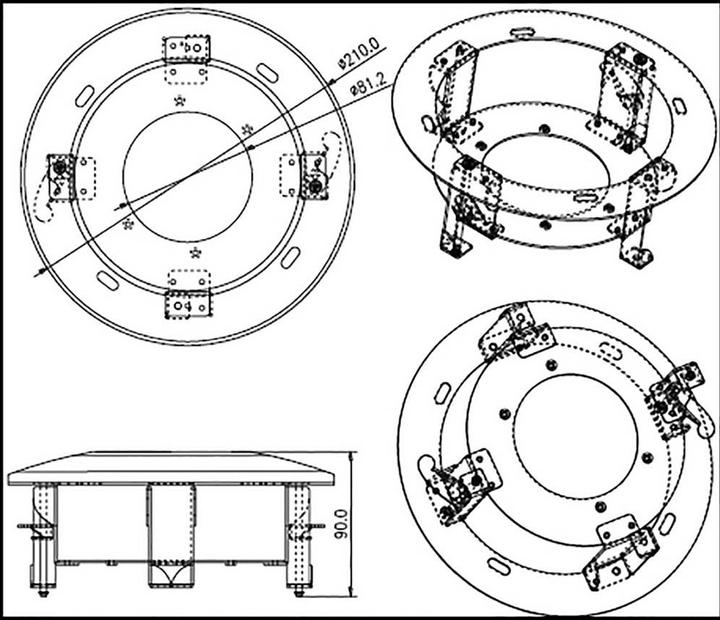 Immagine prodotto Hikvision DS-1227ZJ - Cono per telecamera - interno (Kit di montaggio)