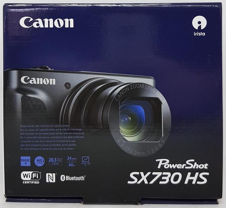 Immagine prodotto Canon PowerShot SX730 HS (24 - 960 mm, 20.30 Mpx, 1/2,3'')