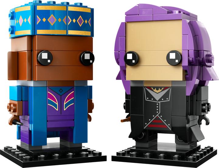 Actual product image LEGO BrickHeadz - Kingsley Shacklebolt & Nymphadora Tonks (40618, LEGO Harry Potter, LEGO Rare Sets)