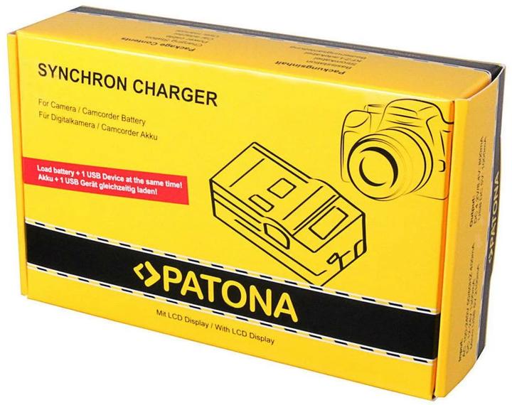 Immagine prodotto Patona Caricatore USB sincrono Nikon ENEL9 (Caricabatterie per fotocamere)