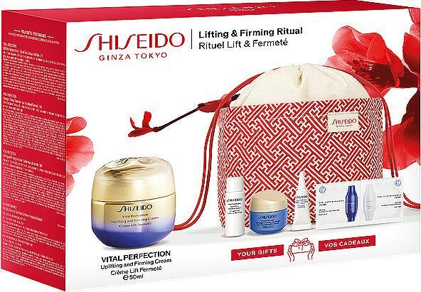 Shiseido Geschenkset VITAL PERFECTION Uplifting and Firming Cream Set /15ml / / / 2ml (Gesichtspflege set)