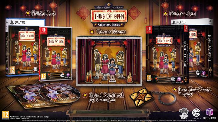 Image du produit Tesura Paper Ghost Stories Third Eye Open (édition collector) (Switch)