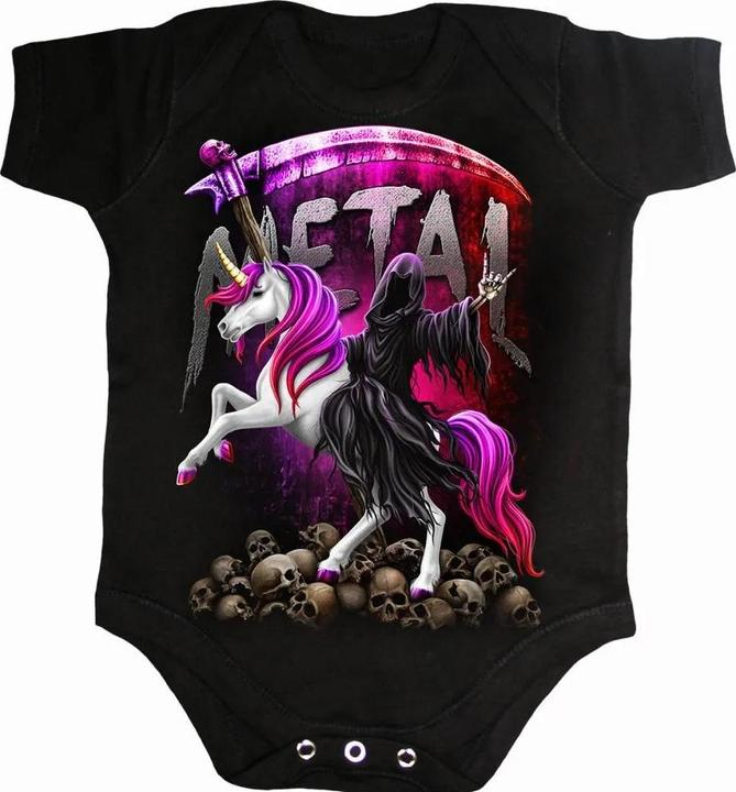 Spiral Metallicorn Schlafanzug Baby