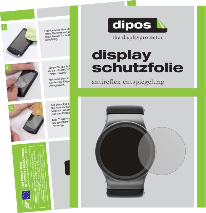 Produktbild Dipos Displayschutzfolie Antireflex (55 mm Durchmesser Uhr)