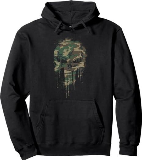 Immagine prodotto The Punisher Logo della felpa con cappuccio (L)