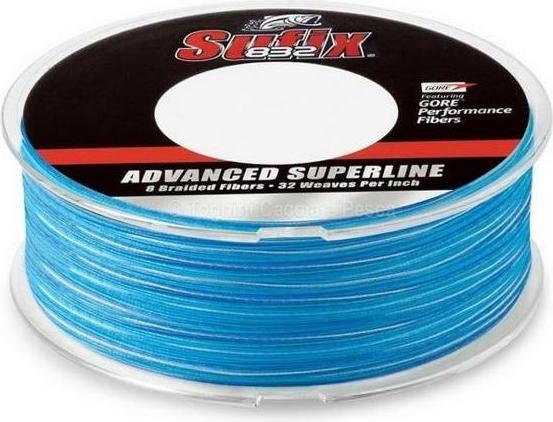 Actual product image Sufix 832 GT Tuna Special 450m Coastal Camo (39 kg, 0.42 mm)